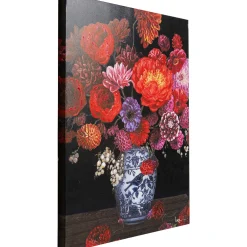 KARE Design Tableaux Sur Toile|Tableau Touched Flower Explosion 90X120Cm
