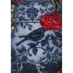 KARE Design Tableaux Sur Toile|Tableau Touched Flower Explosion 90X120Cm