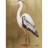 KARE Design Tableaux Sur Toile|Tableau Touched Heron Left 50X70Cm