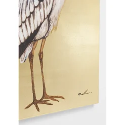 KARE Design Tableaux Sur Toile|Tableau Touched Heron Right 50X70Cm