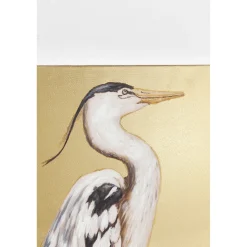 KARE Design Tableaux Sur Toile|Tableau Touched Heron Right 50X70Cm