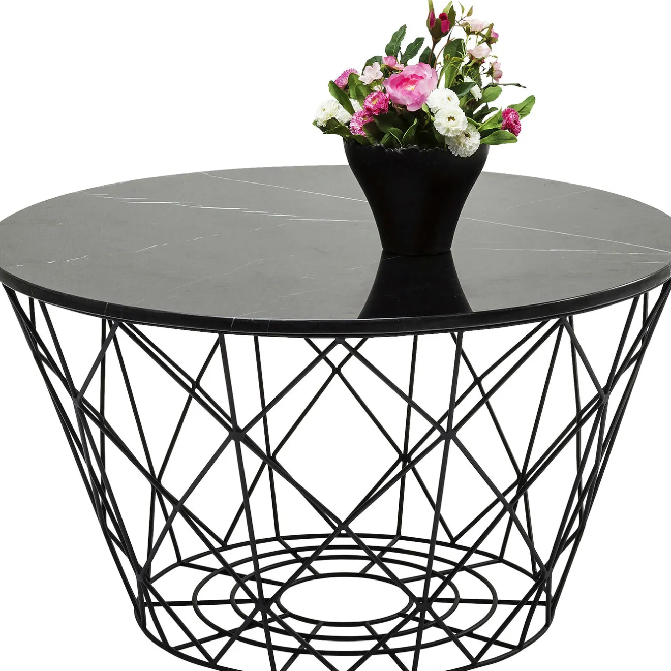 KARE Design Tables Basses|Tables Basses East Coast Rond (Jeu De 3)