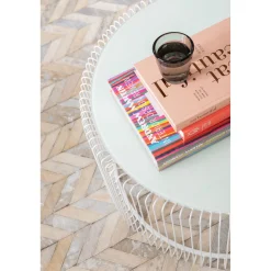 KARE Design Tables Basses|Tables Basses Wire Blanches (Set De 2)