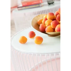 KARE Design Tables Basses|Tables Basses Wire Blanches (Set De 2)