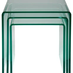 KARE Design Tables D'Appoint|Tables D Appoint Clear Club (Set De 3)
