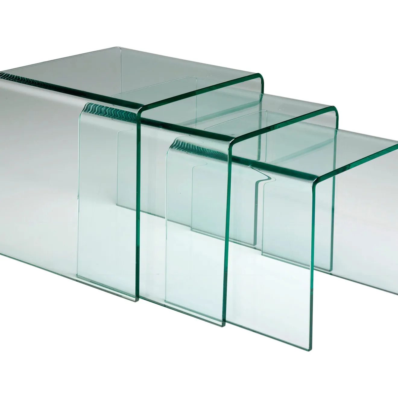 KARE Design Tables D'Appoint|Tables D Appoint Clear Club (Set De 3)