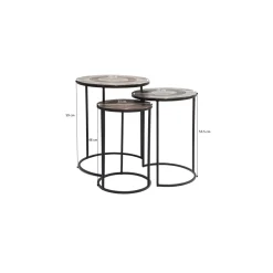 KARE Design Tables D'Appoint|Tables D Appoint Marrakesh O48Cm (3/Set)