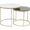 KARE Design Tables D'Appoint|Tables D Appoint Mystic Rond Pm (Jeu De 2)