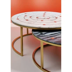 KARE Design Tables D'Appoint|Tables D Appoint Mystic Rond (Jeu De 2)