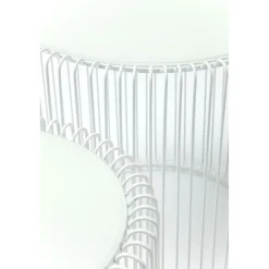KARE Design Tables D'Appoint|Tables D Appoint Wire Blanc O44Cm (2/Set)