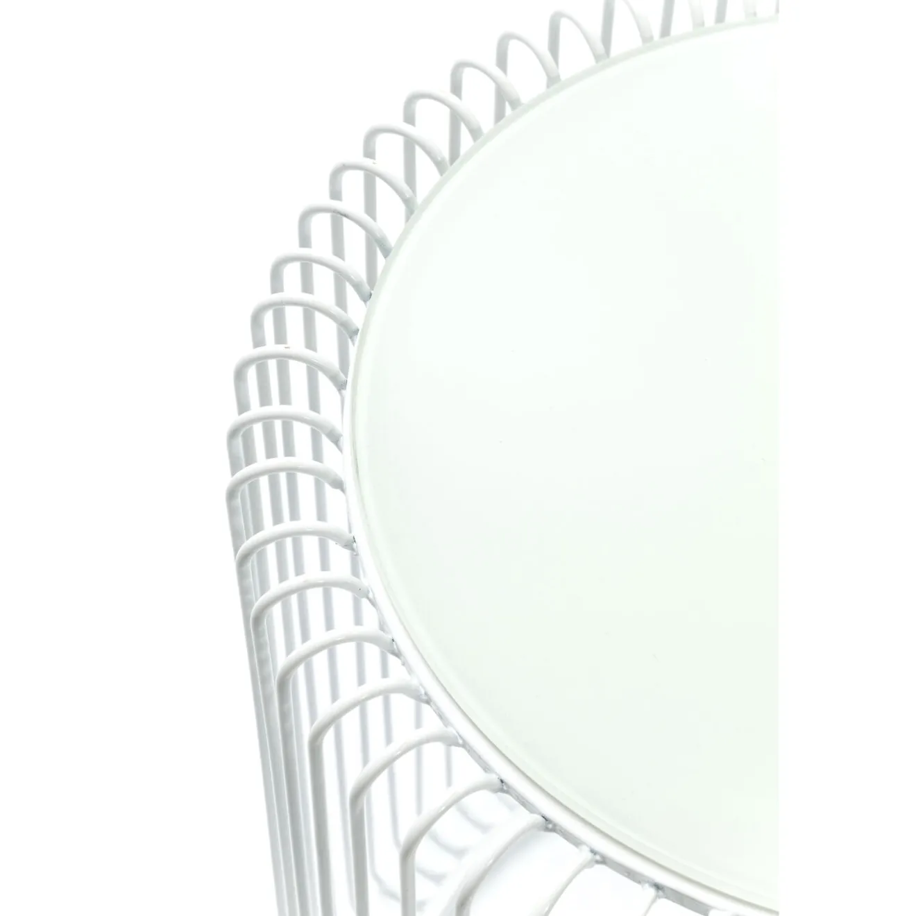 KARE Design Tables D'Appoint|Tables D Appoint Wire Blanc O44Cm (2/Set)