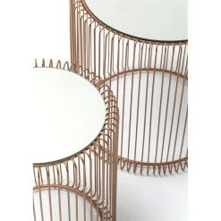 KARE Design Tables D'Appoint|Tables D Appoint Wire Cuivre O44Cm (2/Set)