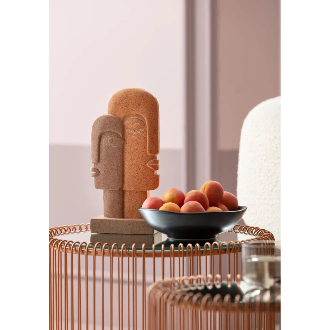 KARE Design Tables D'Appoint|Tables D Appoint Wire Cuivre O44Cm (2/Set)