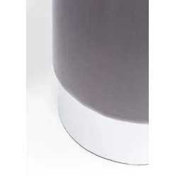 KARE Design Tabourets|Tabouret Cherry Gris Clair Silver O35Cm