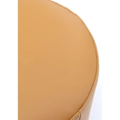 KARE Design Tabourets|Tabouret Cherry Leather Marron O36Cm