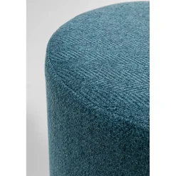 KARE Design Tabourets|Tabouret Cherry Lina Bleu Argente O35Cm