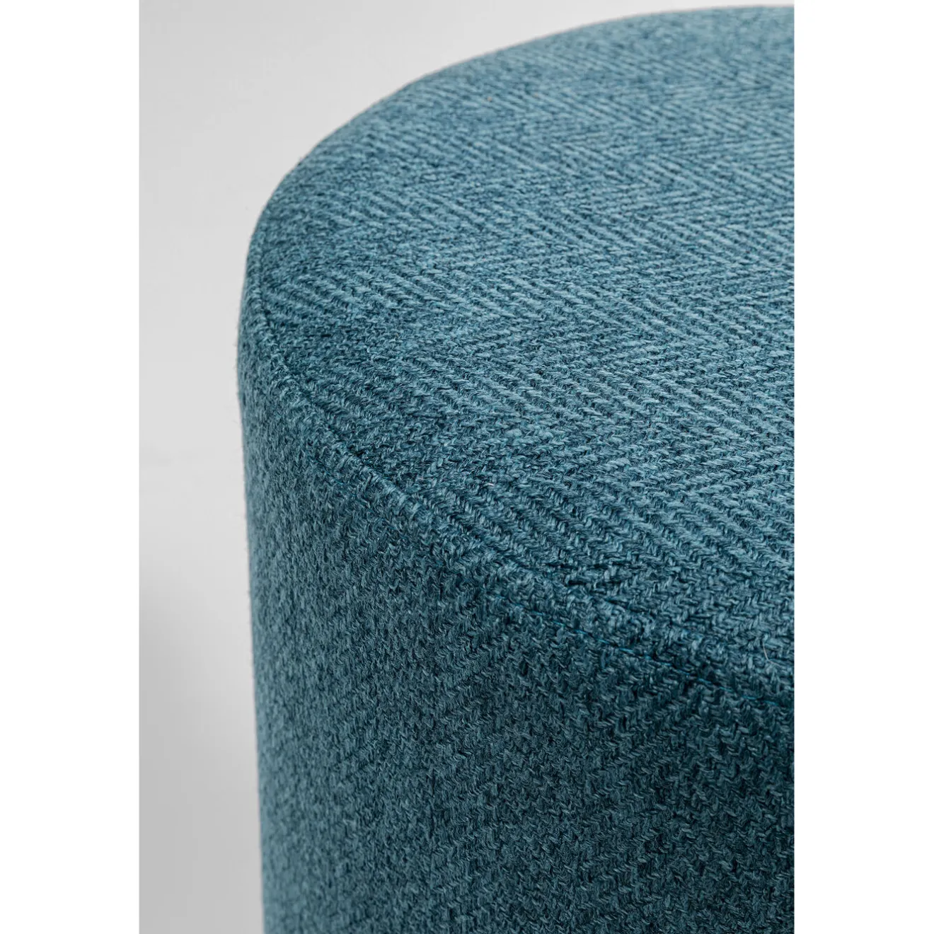 KARE Design Tabourets|Tabouret Cherry Lina Bleu Argente O35Cm