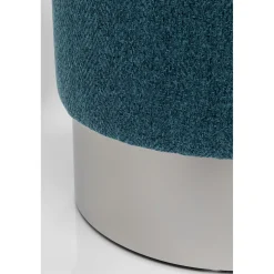 KARE Design Tabourets|Tabouret Cherry Lina Bleu Argente O35Cm