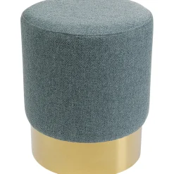 KARE Design Tabourets|Tabouret Cherry Lina Bleu Clair Laiton O35Cm