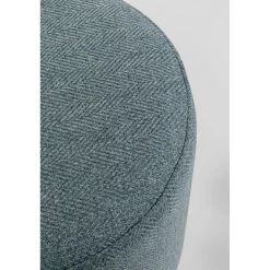 KARE Design Tabourets|Tabouret Cherry Lina Bleu Clair Laiton O35Cm