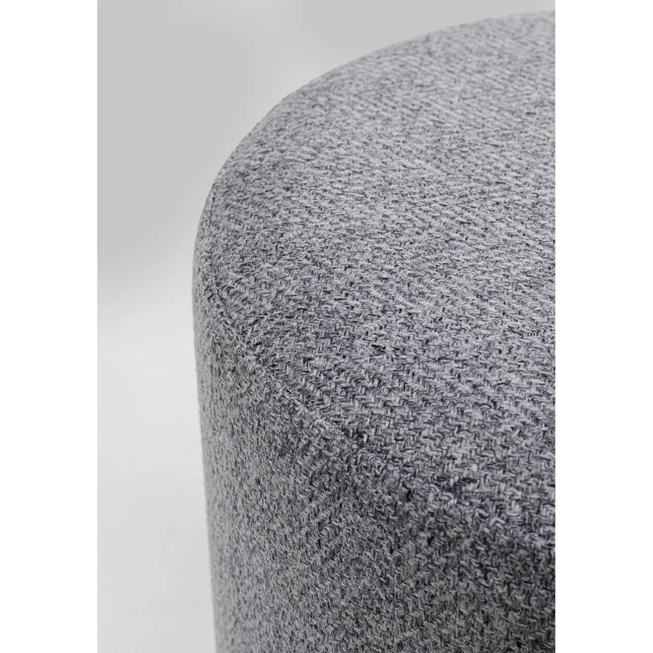 KARE Design Tabourets|Tabouret Cherry Lina Gris Argente O35Cm