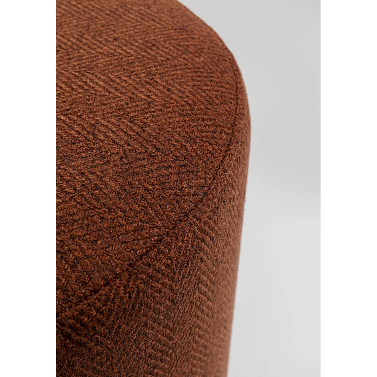 KARE Design Tabourets|Tabouret Cherry Lina Marron Laiton O35Cm