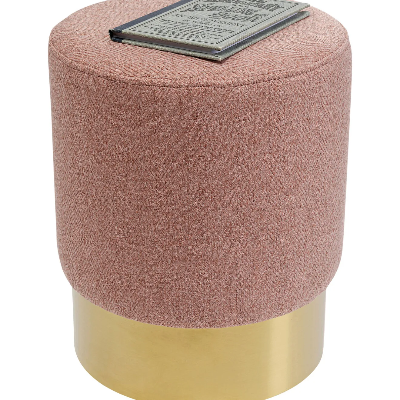 KARE Design Tabourets|Tabouret Cherry Lina Rose Laiton O35Cm