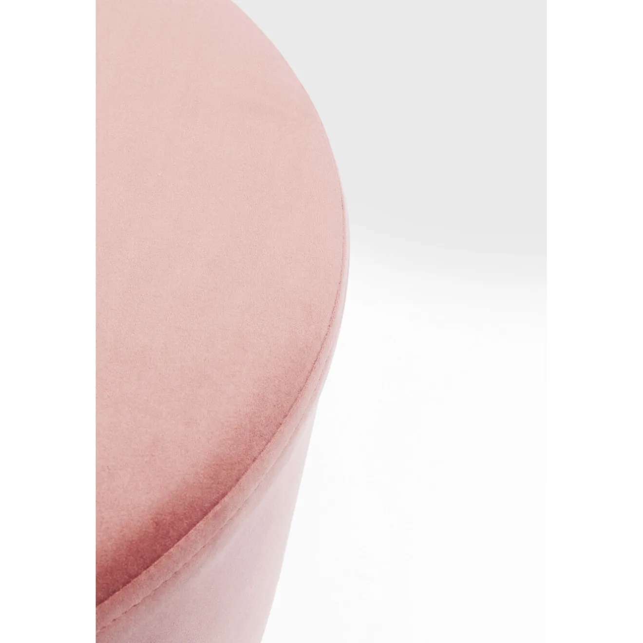 KARE Design Tabourets|Tabouret Cherry Mauve Laiton O55Cm