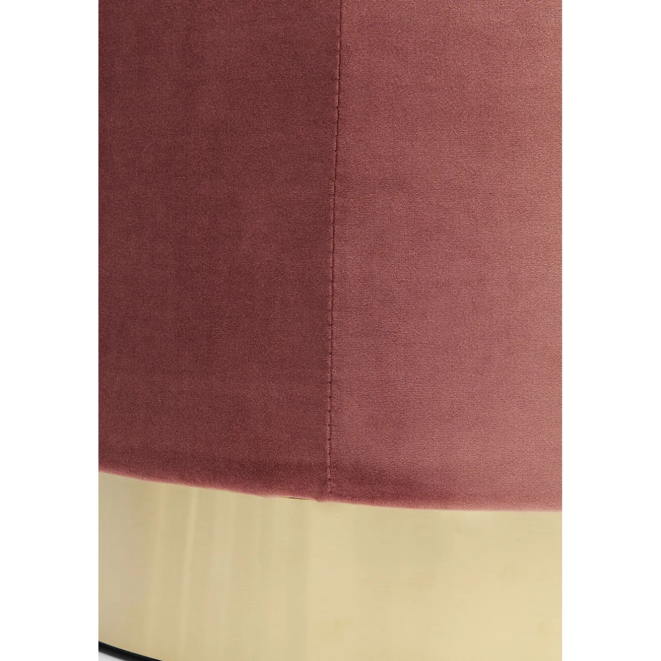 KARE Design Tabourets|Tabouret Cherry Mauve Laiton O55Cm