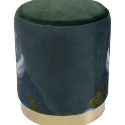 KARE Design Tabourets|Tabouret Cherry Mr. Cat Laiton O32Cm