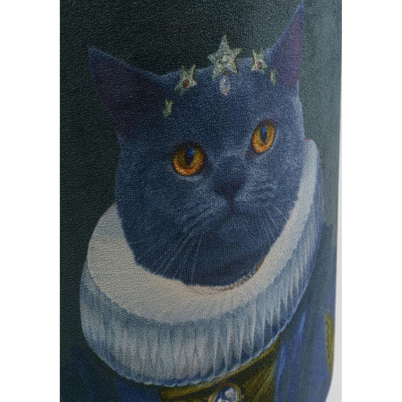 KARE Design Tabourets|Tabouret Cherry Mr. Cat Laiton O32Cm