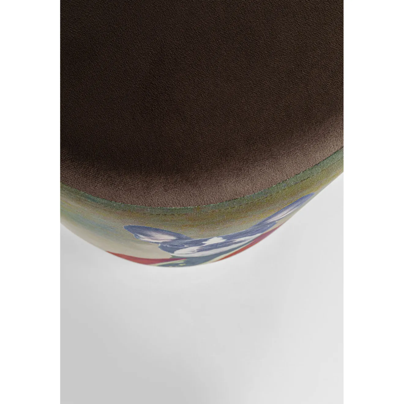 KARE Design Tabourets|Tabouret Cherry Mr. Dog Laiton O32Cm