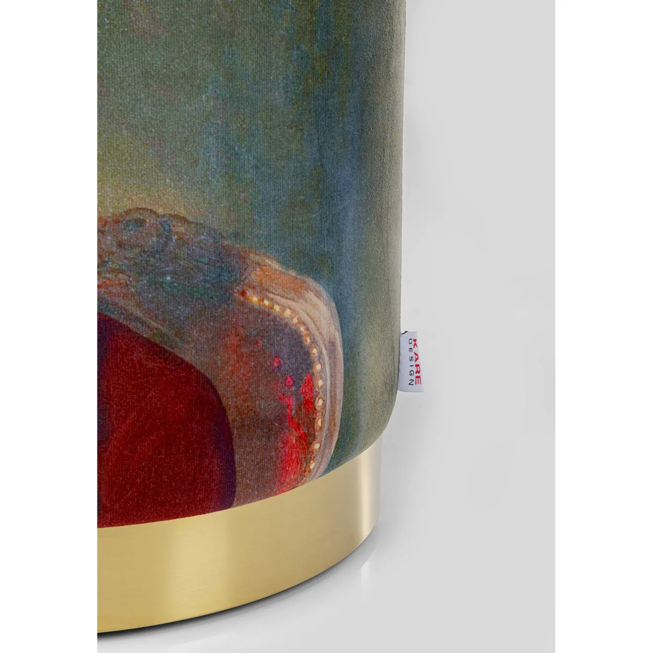 KARE Design Tabourets|Tabouret Cherry Mr. Dog Laiton O32Cm