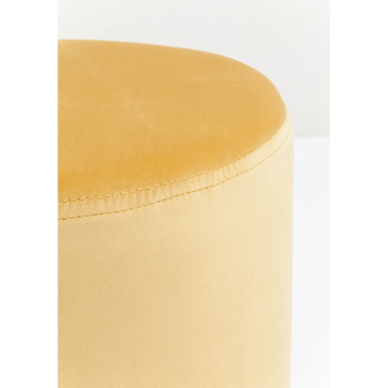 KARE Design Tabourets|Tabouret Cherry Orange Laiton O35Cm