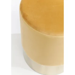 KARE Design Tabourets|Tabouret Cherry Orange Laiton O35Cm