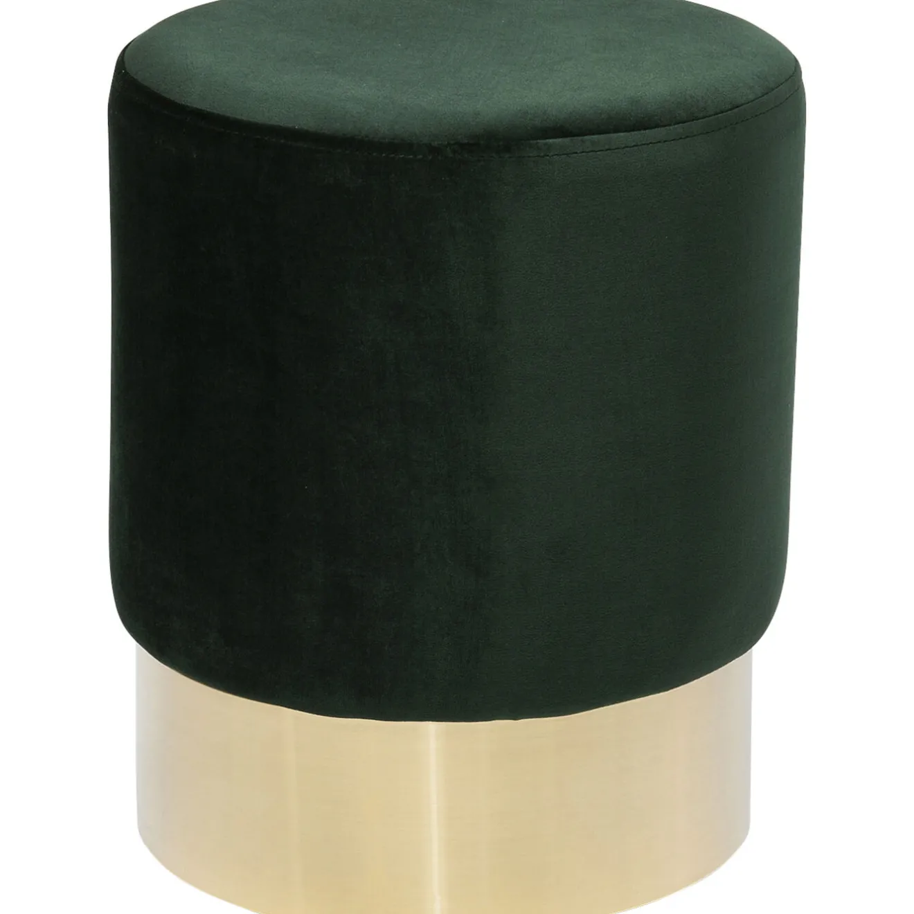KARE Design Tabourets|Tabouret Cherry Vert Laiton O35Cm