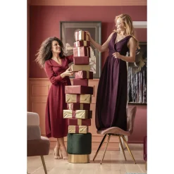 KARE Design Tabourets|Tabouret Cherry Vert Laiton O35Cm