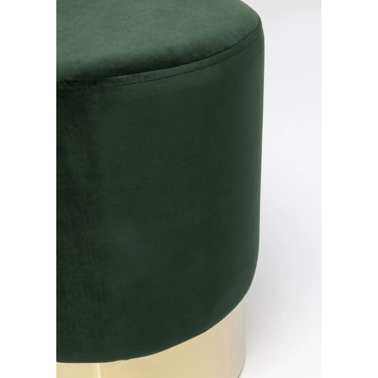 KARE Design Tabourets|Tabouret Cherry Vert Laiton O35Cm