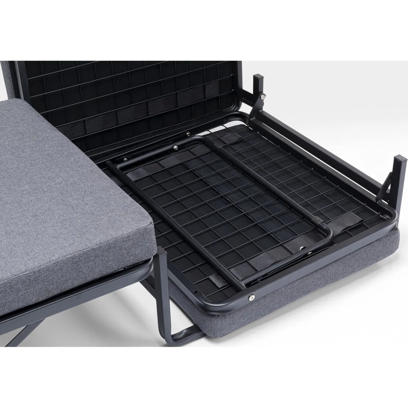 KARE Design Tabourets Convertibles|Tabouret Convertible Brenda Gris-Cover Gris 76X7