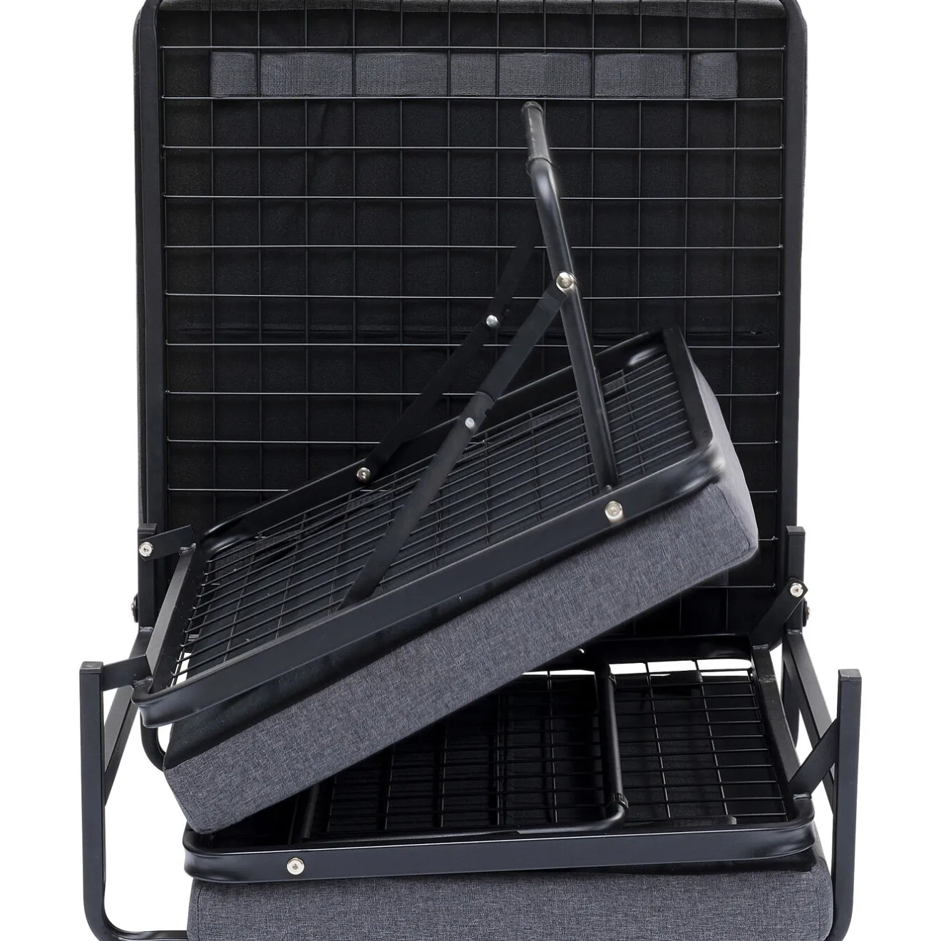 KARE Design Tabourets Convertibles|Tabouret Convertible Brenda Gris-Cover Gris 76X7