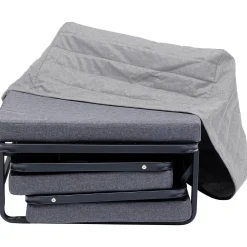 KARE Design Tabourets Convertibles|Tabouret Convertible Brenda Gris-Cover Gris 76X7