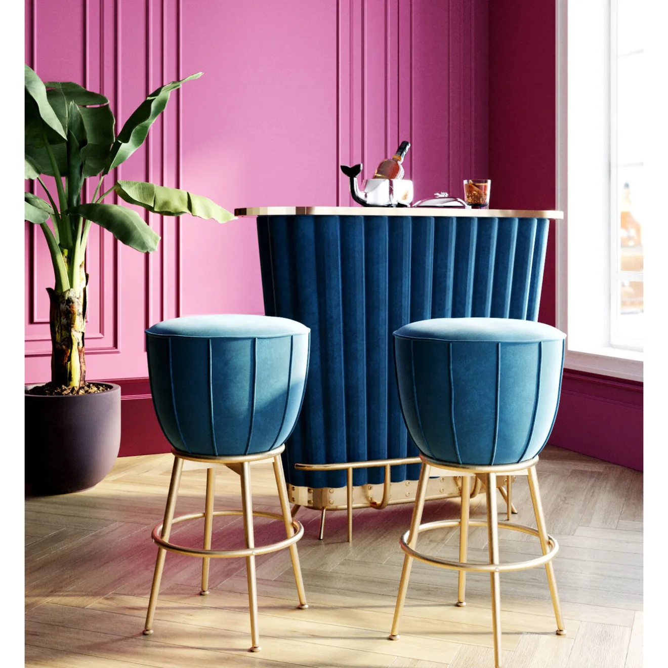KARE Design Chaises De Bar|Tabouret De Bar After Work Dore