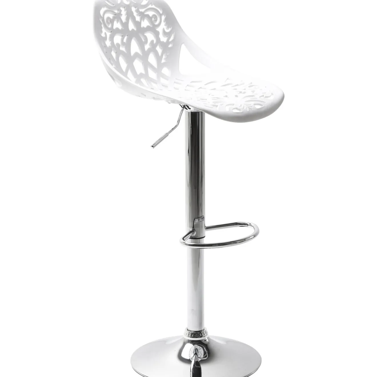 KARE Design Chaises De Bar|Tabouret De Bar Ornament Blanc