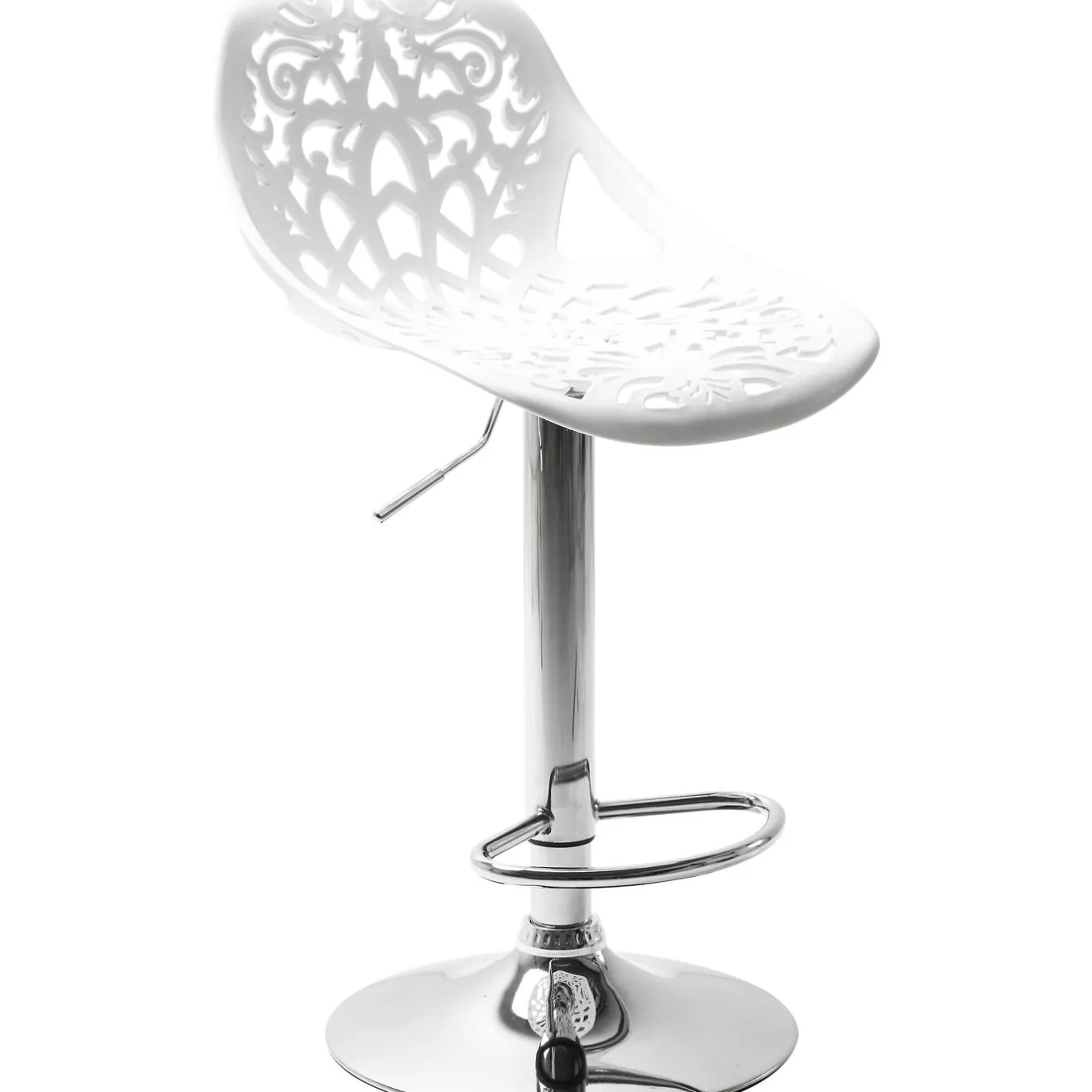 KARE Design Chaises De Bar|Tabouret De Bar Ornament Blanc
