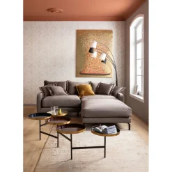 KARE Design Tabourets|Tabouret Lullaby Taupe