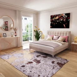 KARE Design Tapis À Poils Courts|Tapis Colombu Poudre 200X300Cm