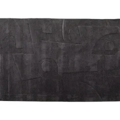 KARE Design Tapis À Poils Courts|Tapis Conor Anthracite 200X300Cm