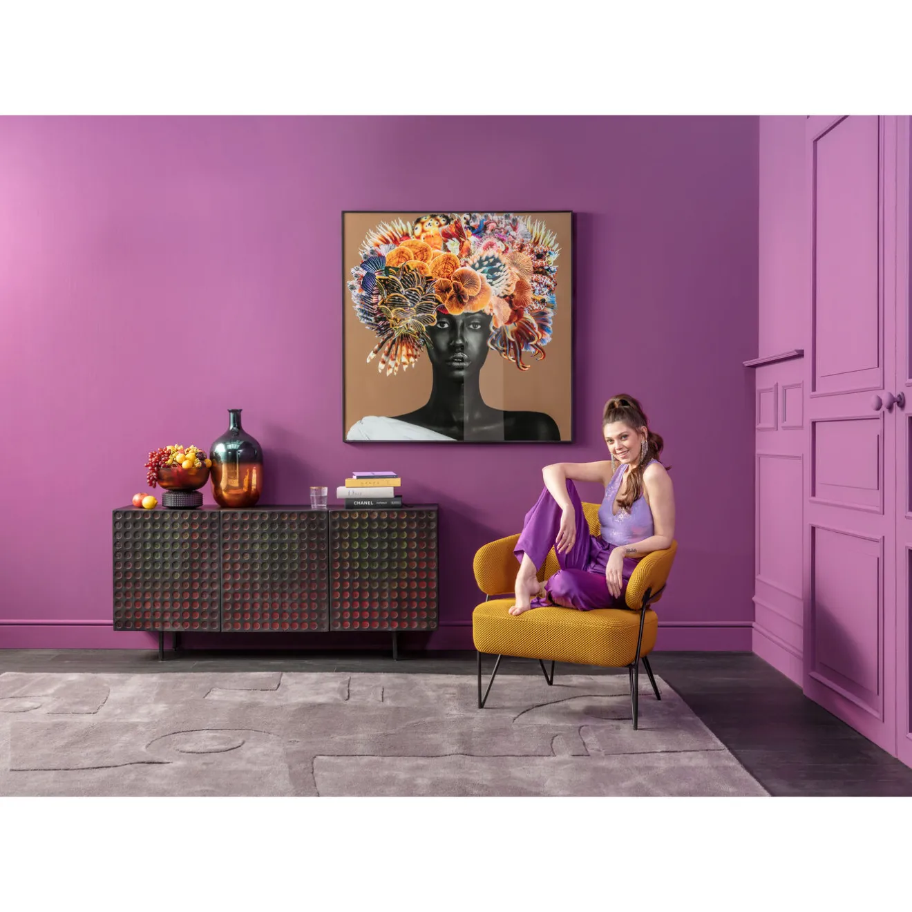 KARE Design Tapis À Poils Courts|Tapis Conor Anthracite 200X300Cm