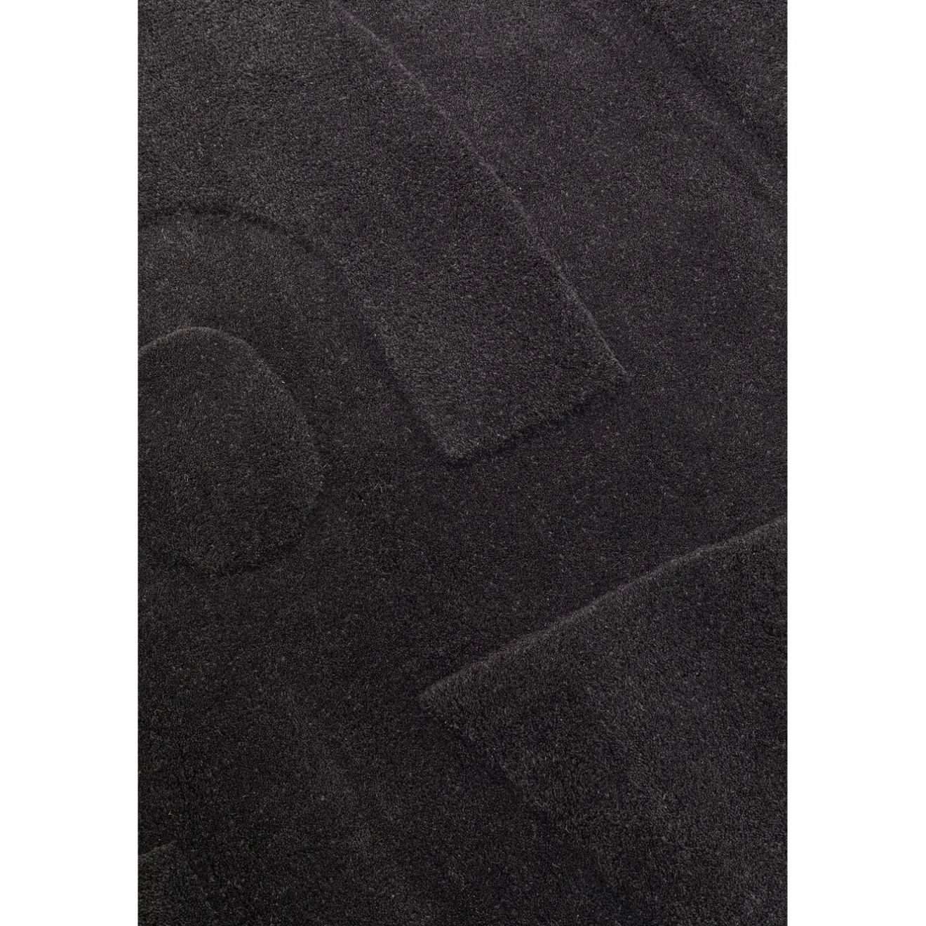 KARE Design Tapis À Poils Courts|Tapis Conor Anthracite 170X240Cm