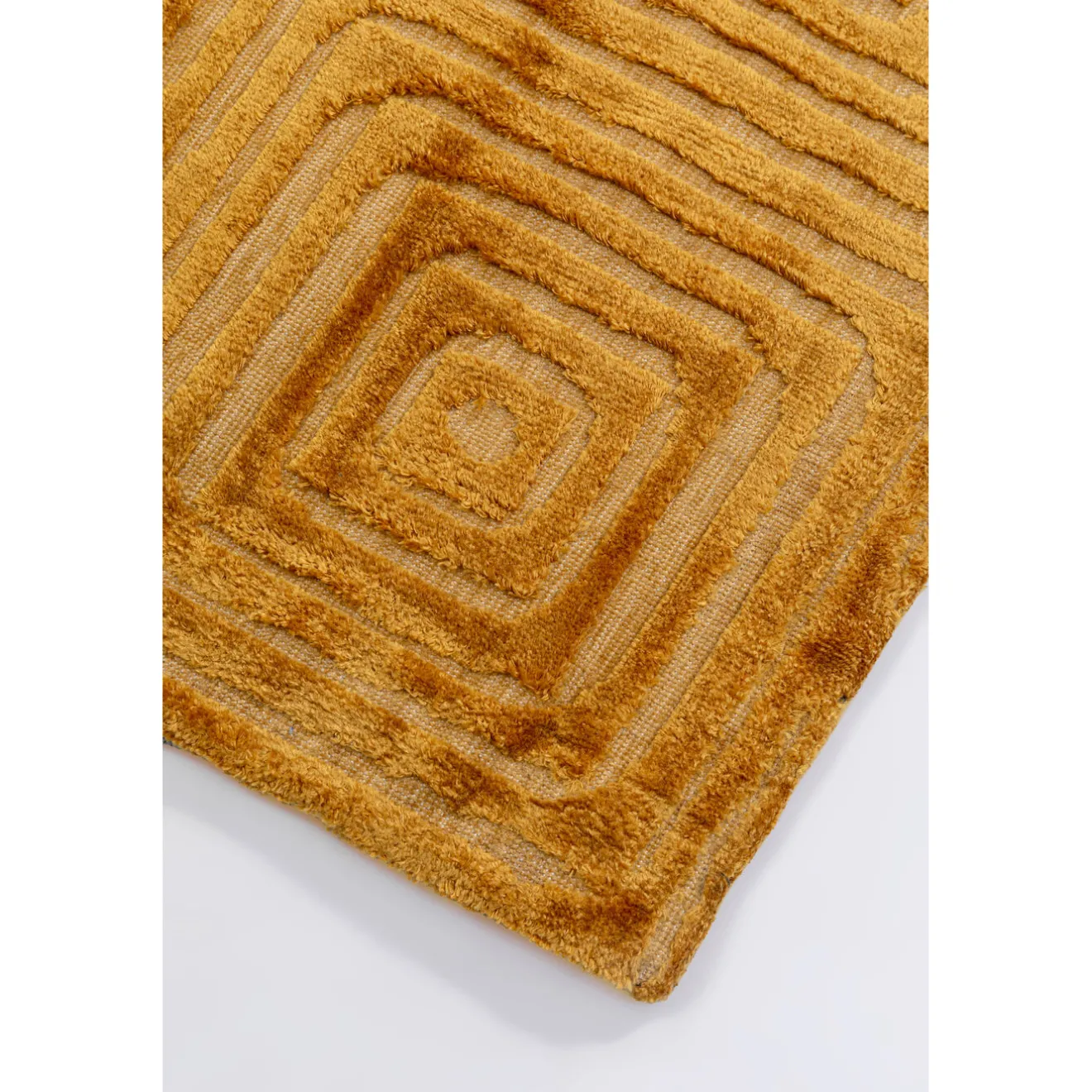 KARE Design Tapis À Poils Courts|Tapis Costa Jaune 170X240Cm